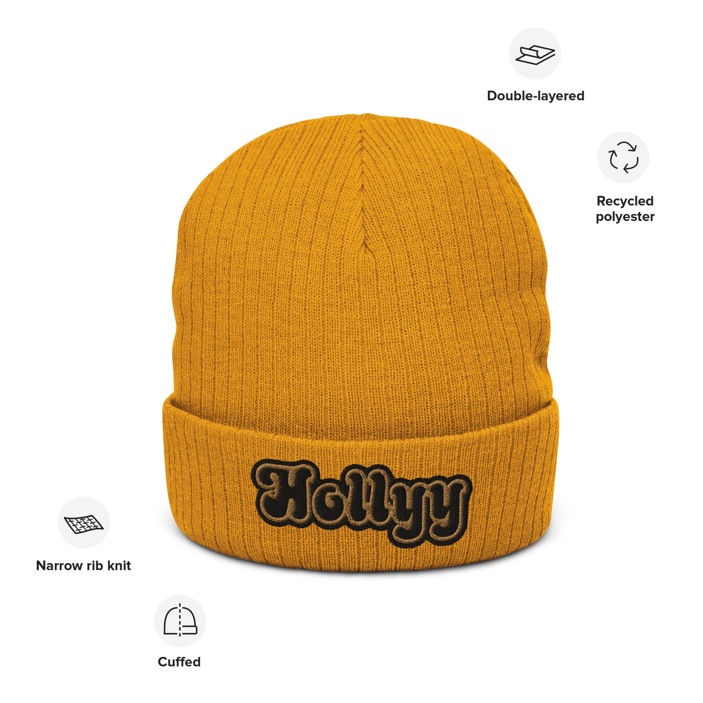 Hollyy Logo Beanie
